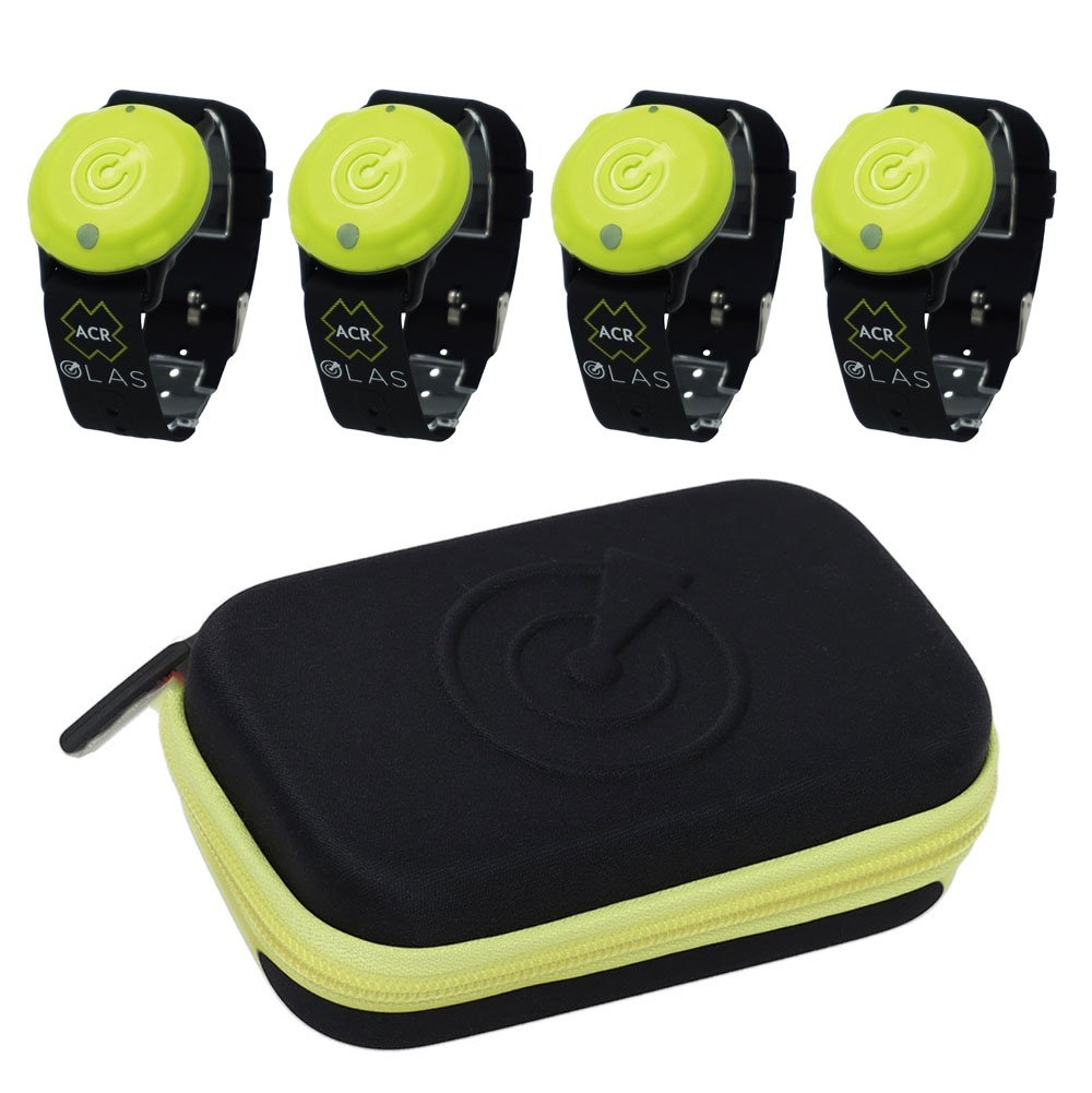 ACR OLAS Wearable Crew Tracker Tag with Strap Qty 4 
