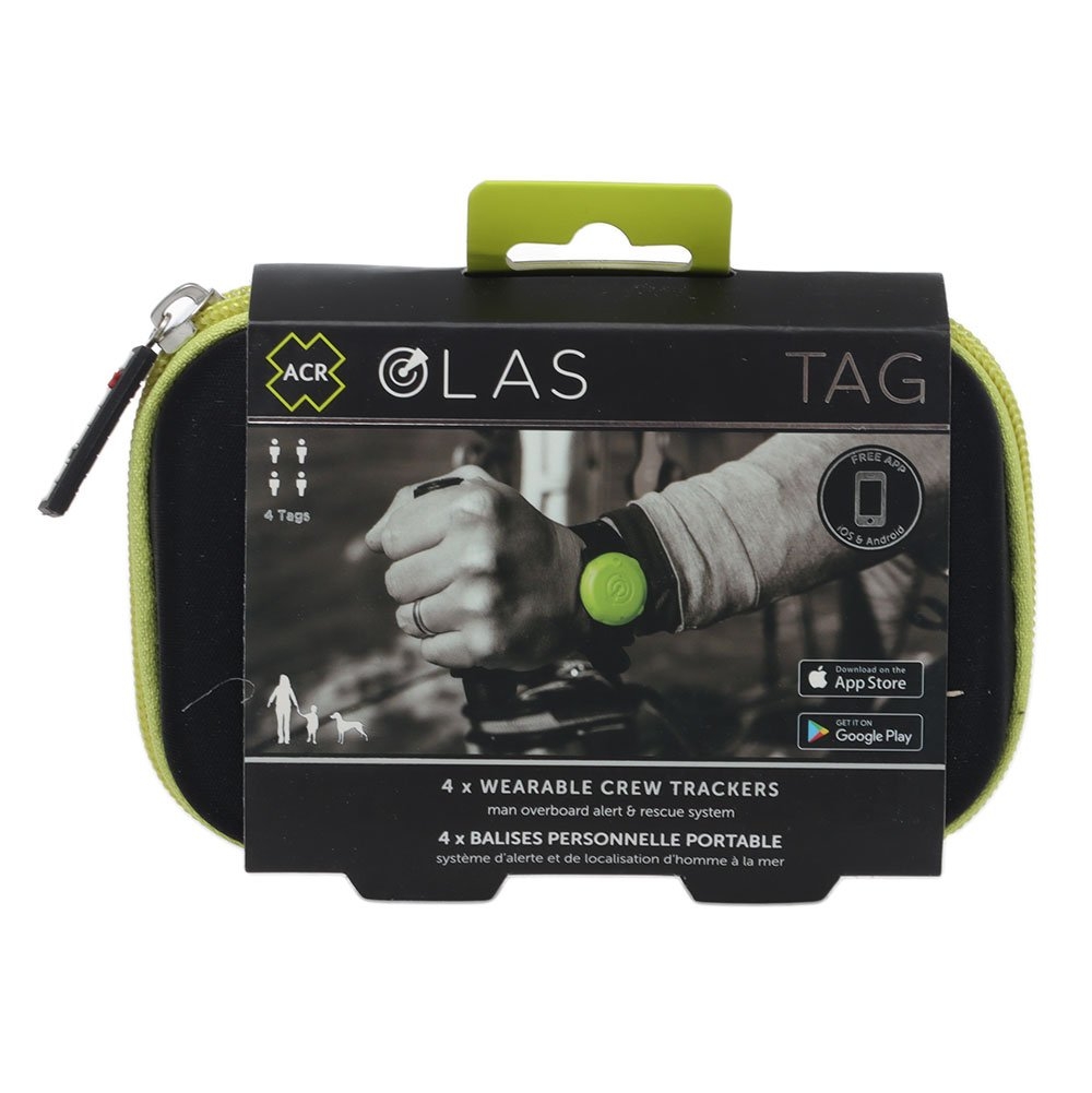 ACR OLAS Wearable Crew Tracker Tag with Strap Qty 4 