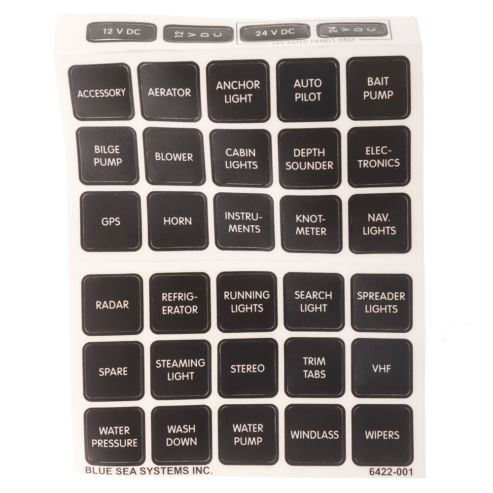 Blue Sea WeatherDeck Waterproof Fuse Panel 4-Position 12V