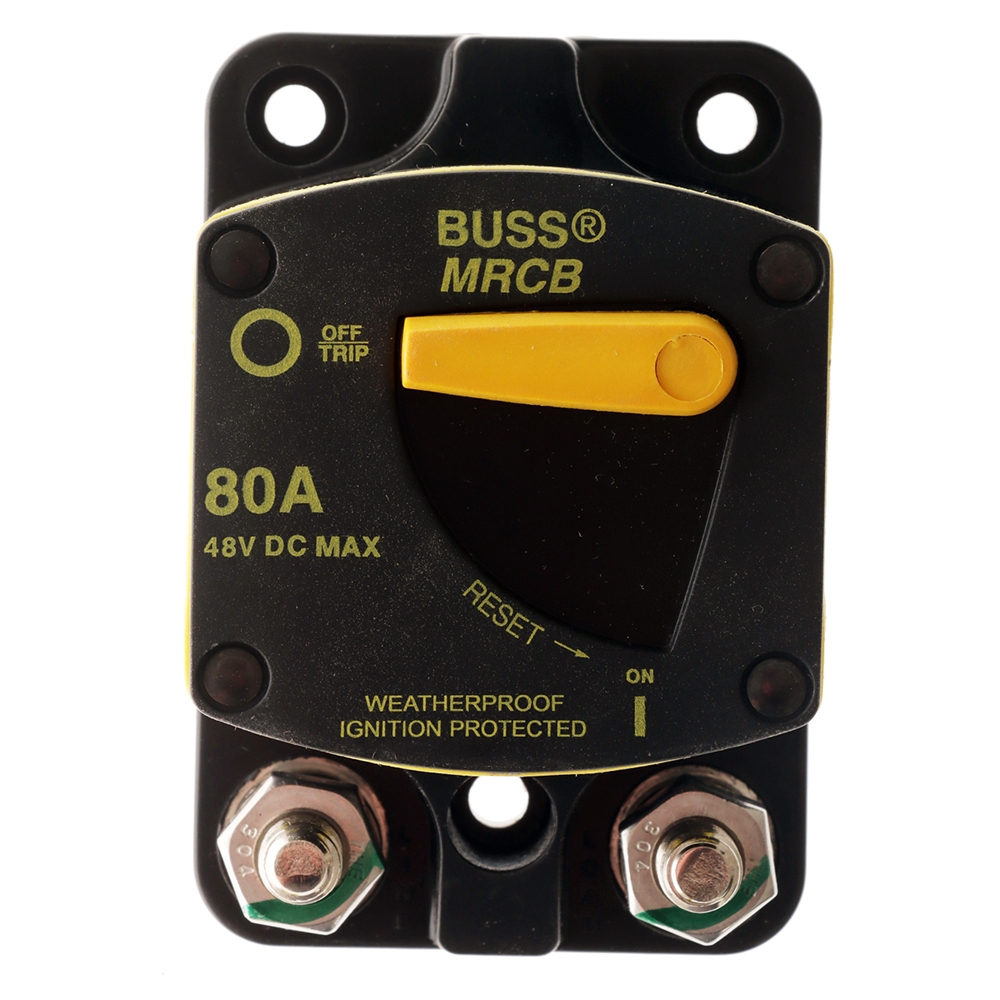Blue Sea 187-Series Surface Mount Circuit Breaker 80A