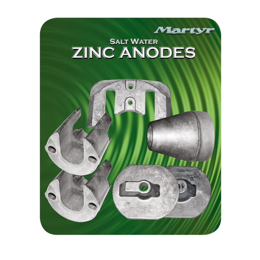 Martyr Anodes Yanmar Type Anodes - Kits Yanmar SD20 SD30 SD31 SD40 and SD50 Saildrives