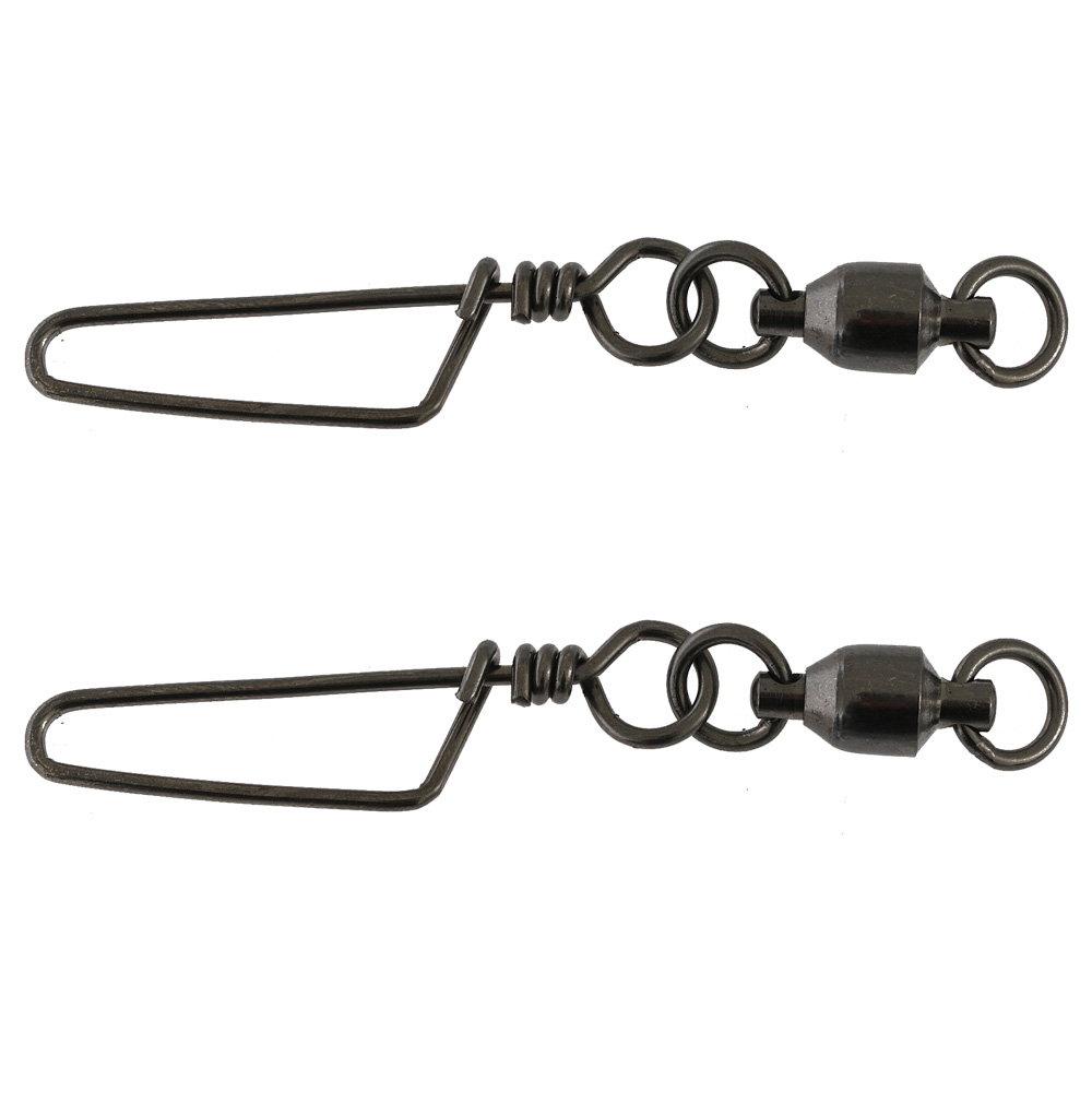 Holiday Big Game Ball Bearing Snap Swivels Size 8 Tension 100kg Qty 2