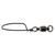 Holiday Big Game Ball Bearing Snap Swivel Size 9 Tension 110kg Qty 1