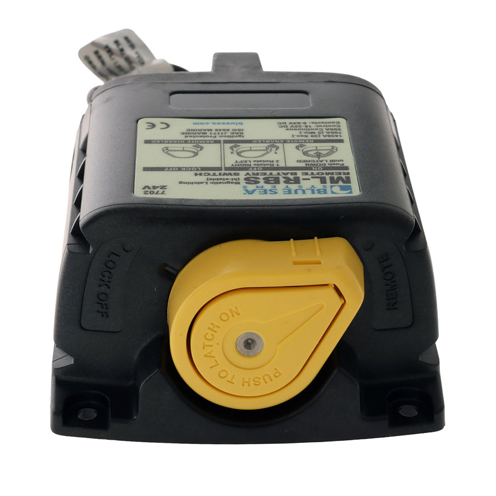 Blue Sea ML-RBS 24vDC 500A Remote Battery Switch with Manual Control