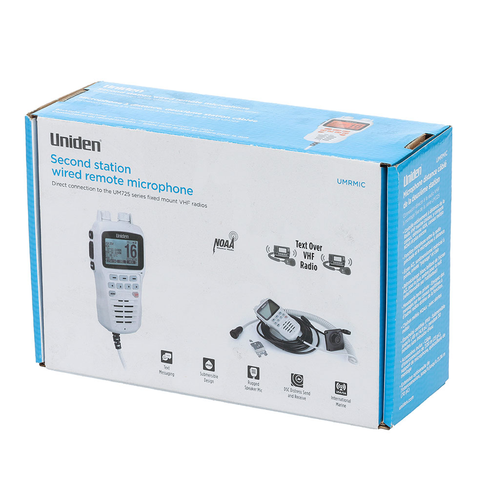 Uniden UMRMIC Remote Second Station Microphone White