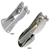 Bow Roller with Pin - Chrome Brass 135mm