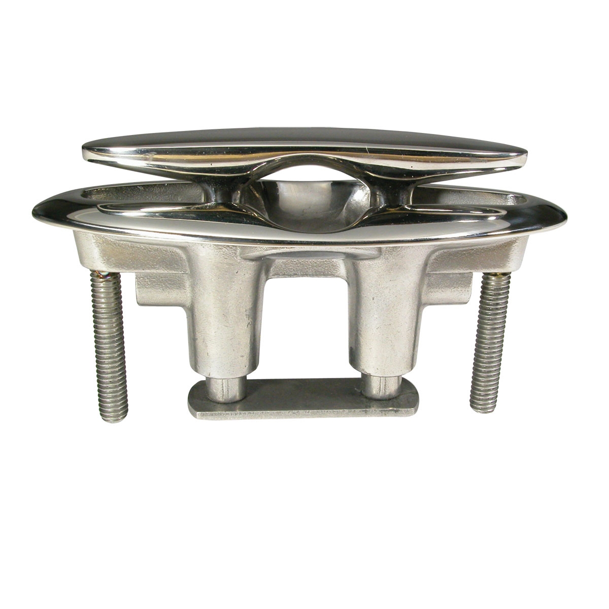 Attwood Flush Horn Cleat 175mm - Cast Stainless Steel
