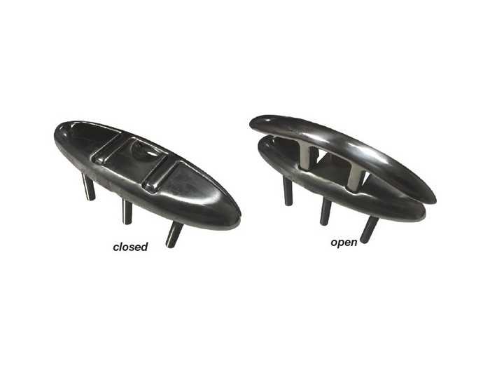 Marine Town Foldaway Cleat - Cast Stainless Steel