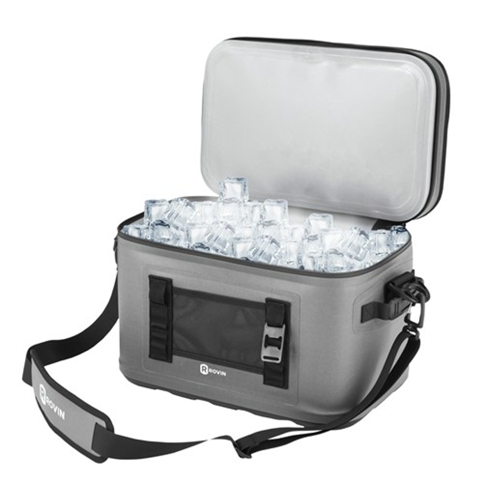 Rovin Soft Cooler Bag 12L Dark Grey