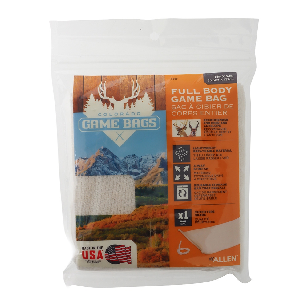 Allen Colorado Full Body Carcass Game Bag 14inx54in