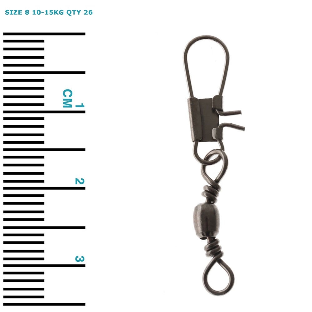 Kilwell Snap Swivels Black