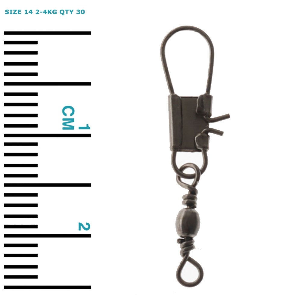 Kilwell Snap Swivels Black