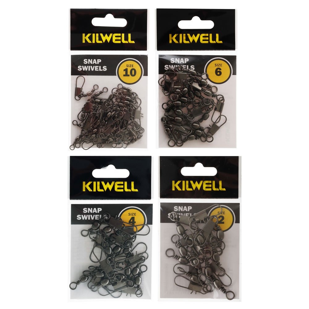 Kilwell Snap Swivels Black