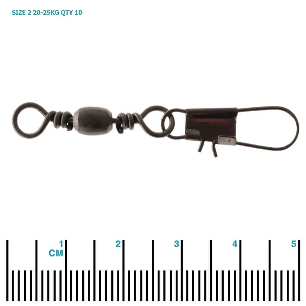 Kilwell Snap Swivels Black Kilwell Snap Swivels Black