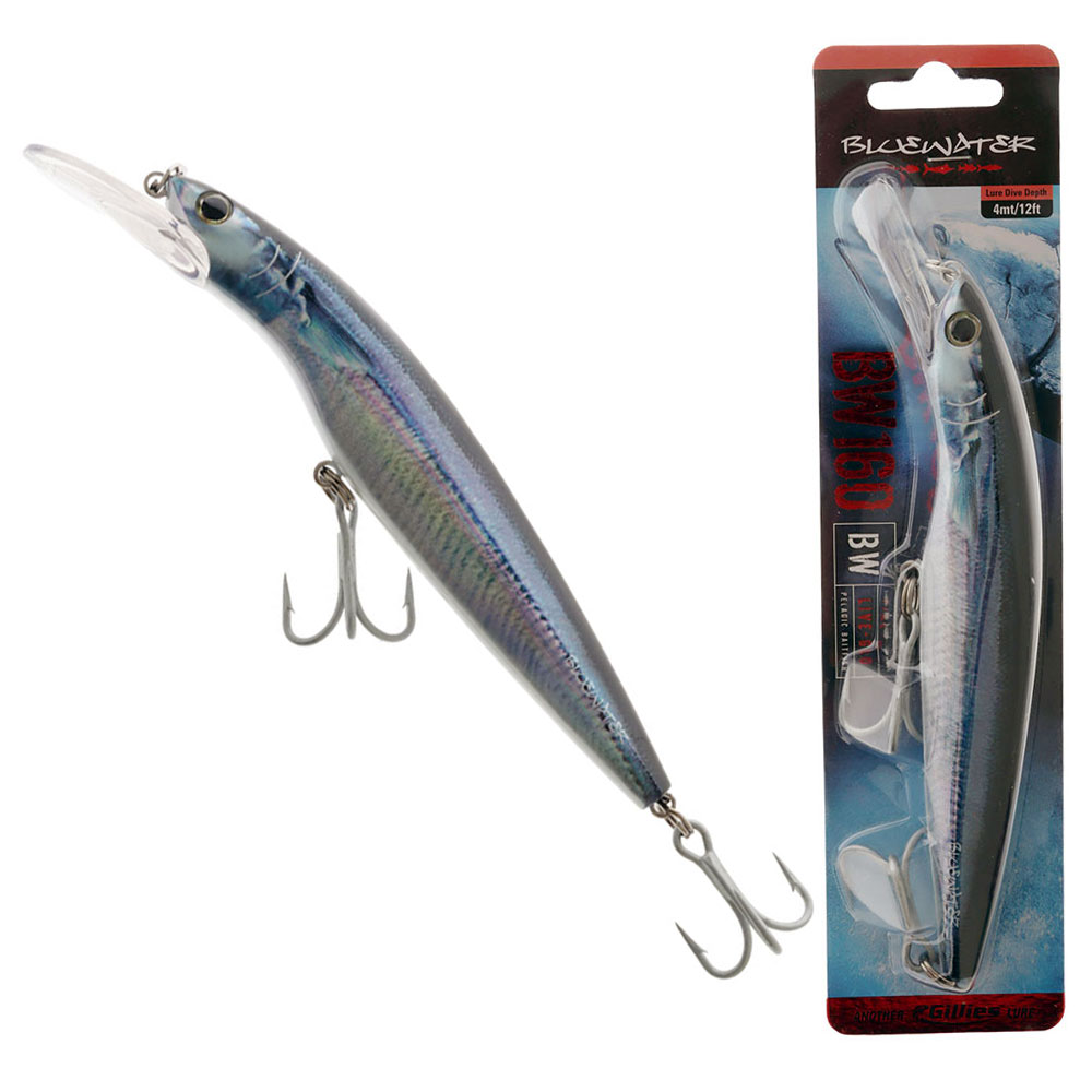 Gillies Bluewater Minnow Lure 160mm Saury