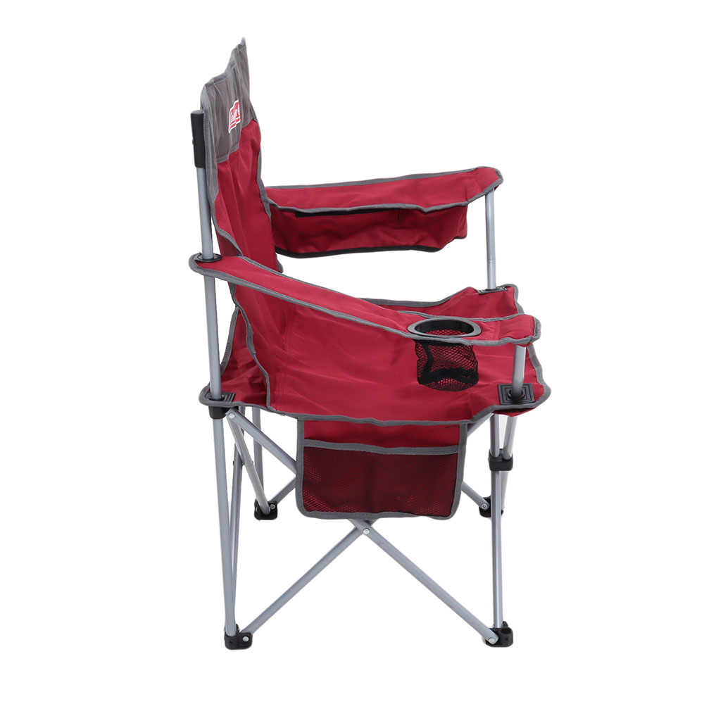 Coleman Rambler Deluxe Camping Chair Red/Grey
