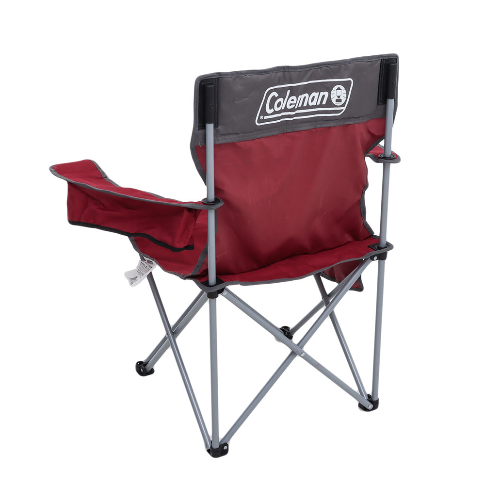 Coleman Rambler Deluxe Camping Chair Red/Grey