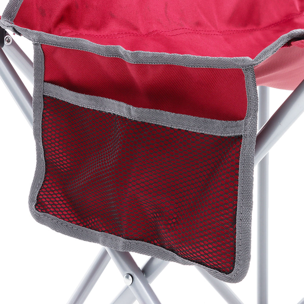 Coleman Rambler Deluxe Camping Chair Red/Grey