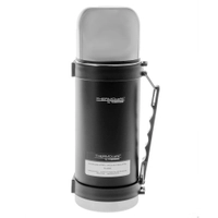Thermos THERMOcafe Stainless Steel Vacuum Insulated Flask 1L Black Thumbnail Thermos THERMOcafe Stainless Steel Vacuum Insulated Flask 1L Black