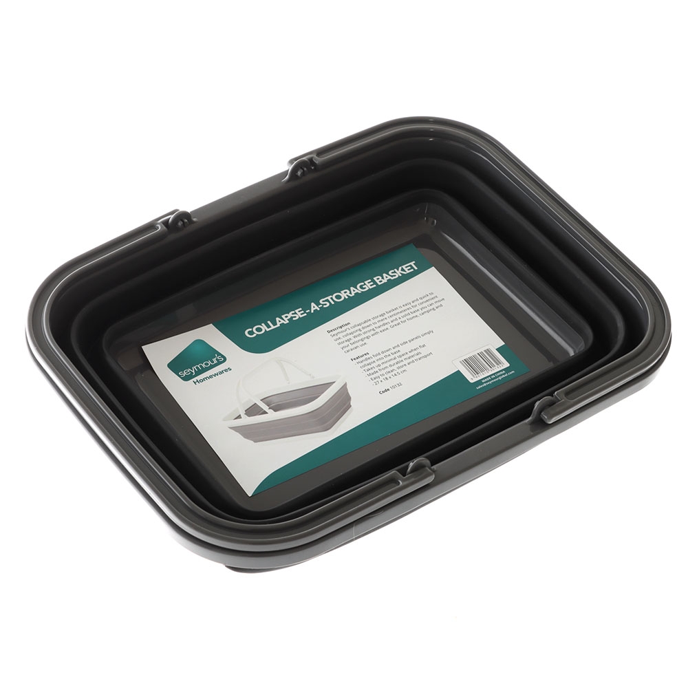 Seymours Collapsible Bin Grey