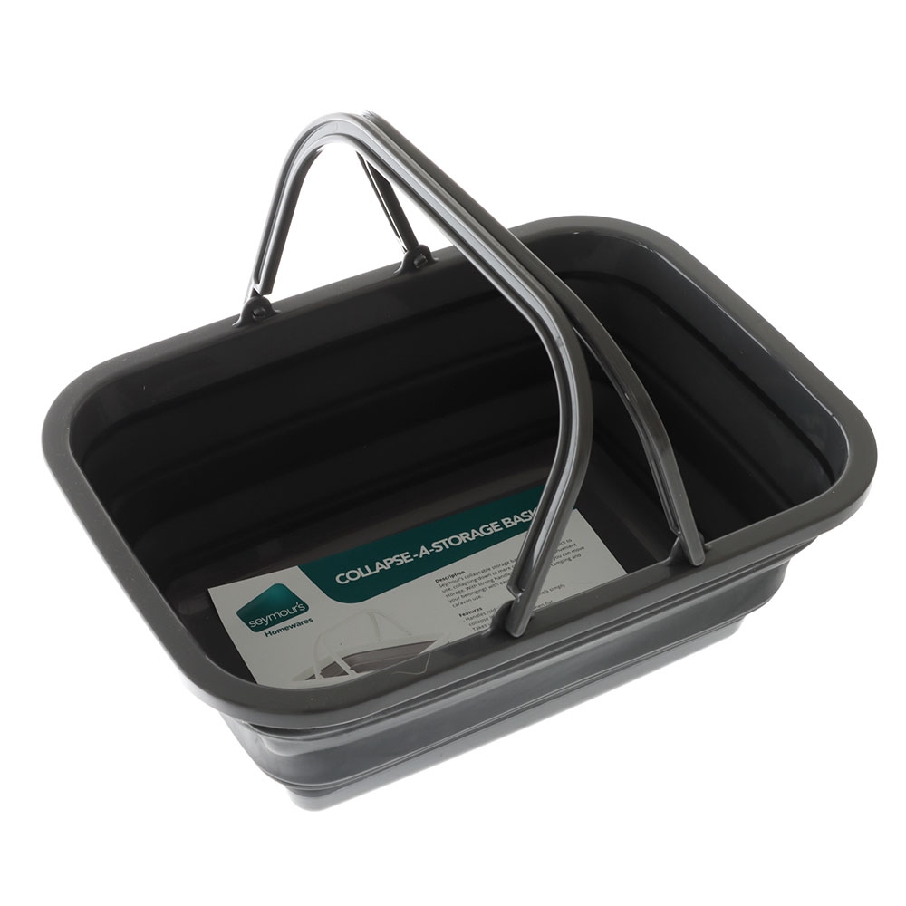 Seymours Collapsible Bin Grey