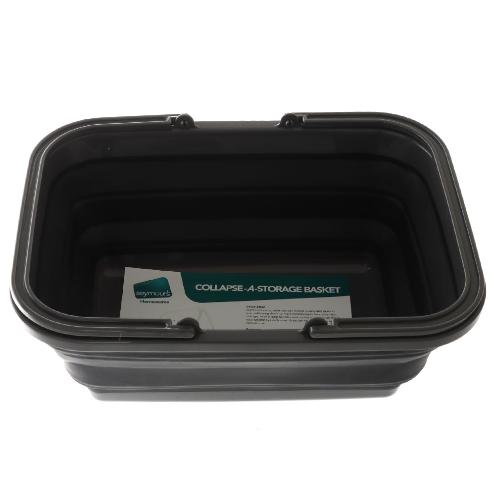 Seymours Collapsible Bin Grey