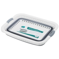 Seymours Collapse-A-Laundry Basket 37L Grey Thumbnail Seymours Collapse-A-Laundry Basket 37L Grey