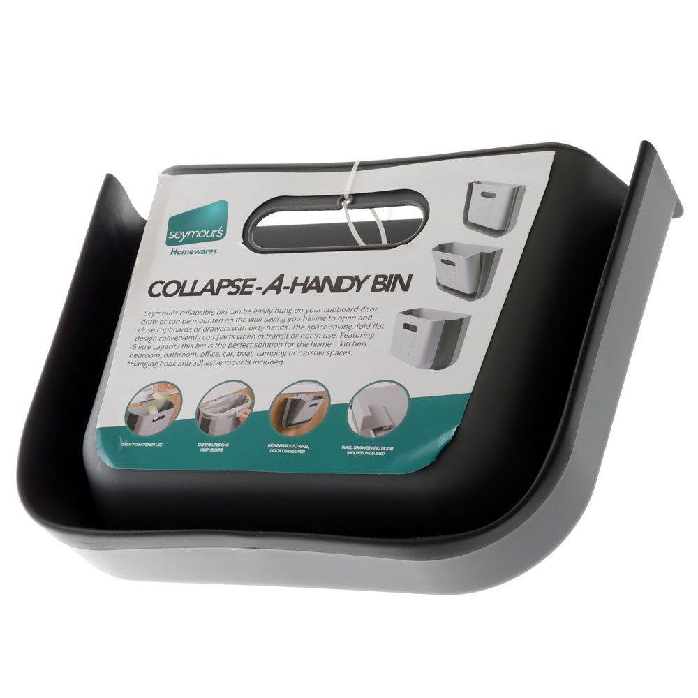 Seymours Collapse-A-Handy Rubbish Bin 6L