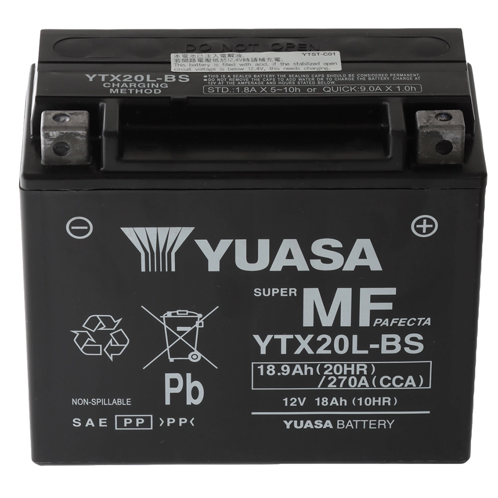 4-Pack UB-YTX20L-BS Battery Replacement for 2001 Harley-Davidson FXST 4-Pack UB-YTX20L-BS Battery Replacement for 2001 Harley-Davidson FXST