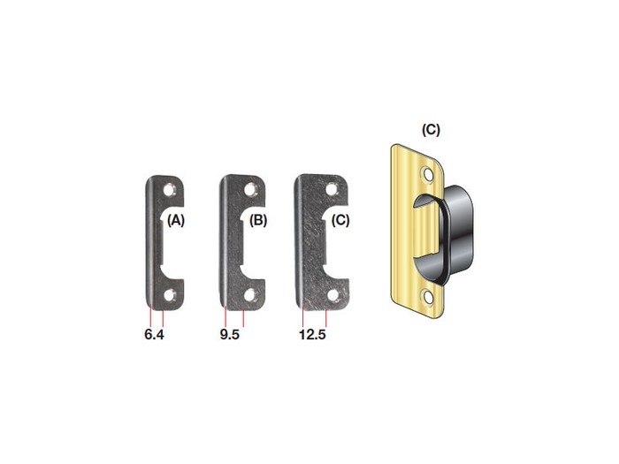 Southco Striker Plate S/S 6.4mm Offset