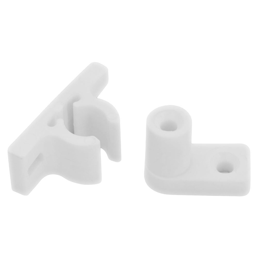 Mardon Nylon Cupboard Catch Set Right Angle Mount