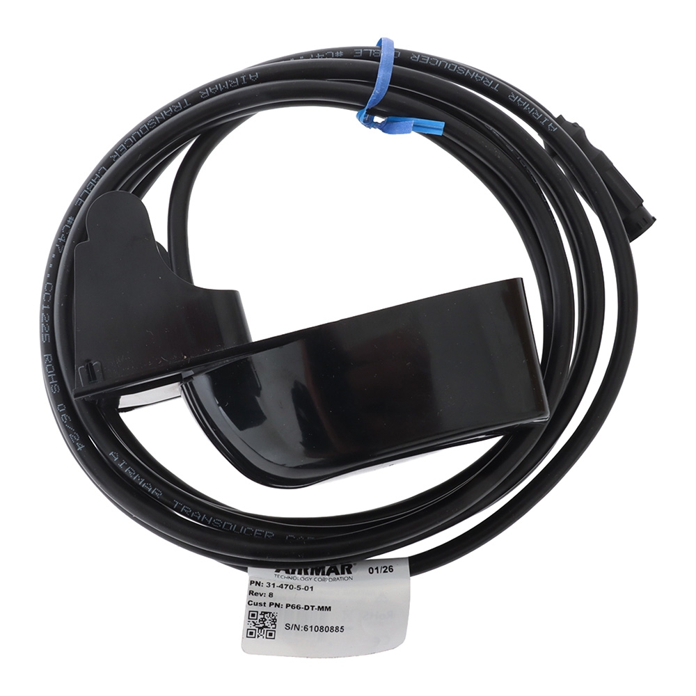 Airmar P66-8G 50/200kHz 600W Transom Mount Transducer Garmin 8-Pin