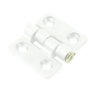 Easterner Nylon Hinge Pair Black 80x37mm Thumbnail Easterner Nylon Hinge Pair Black 80x37mm