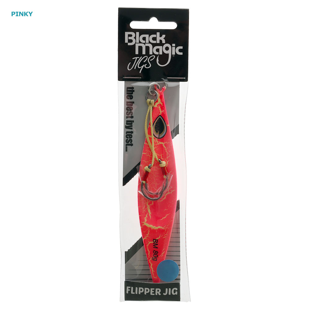 Black Magic Flipper Slow Pitch Jig 60g Pinky