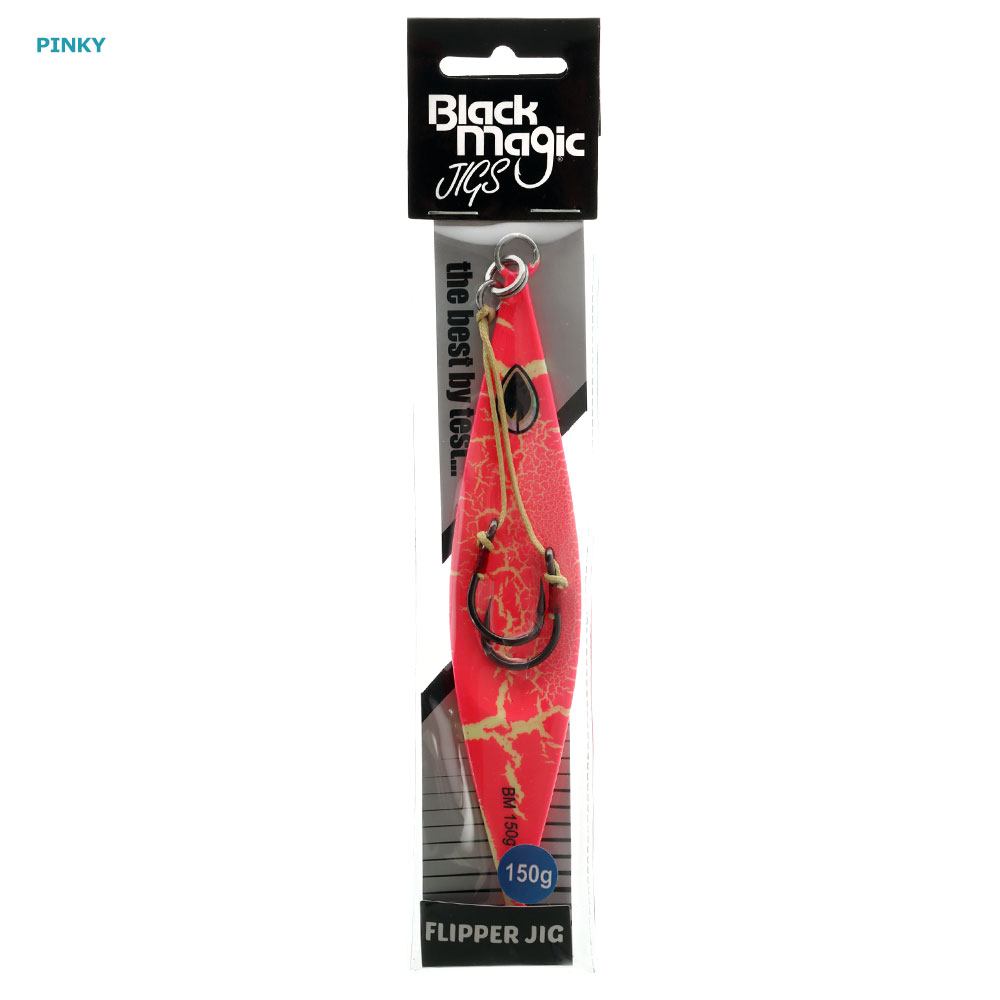 Black Magic Flipper Slow Pitch Jig 150g Pinky