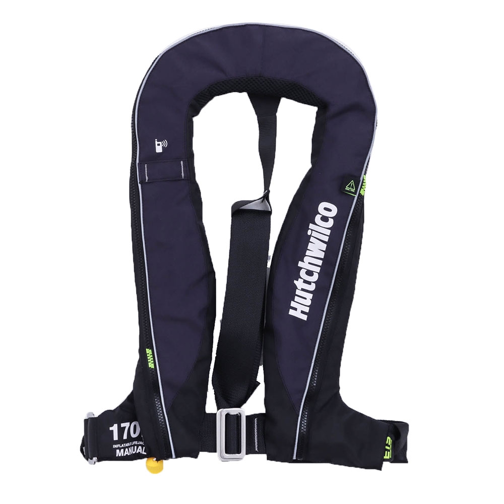 Hutchwilco Super Comfort 170N Manual Inflatable Life Jacket Navy/Black
