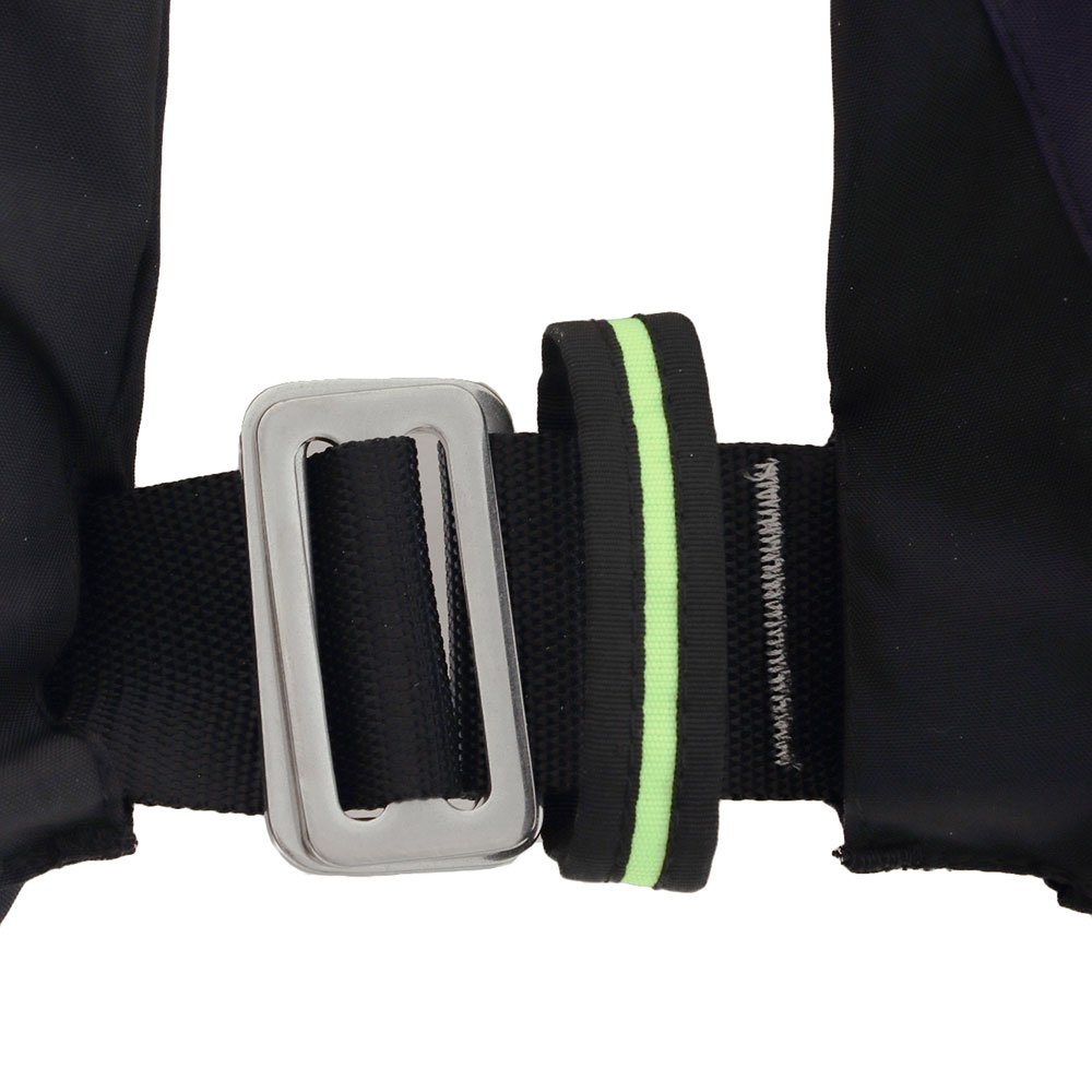 Hutchwilco Super Comfort 170N Auto Inflatable Life Jacket with Deck Harness Navy/Black