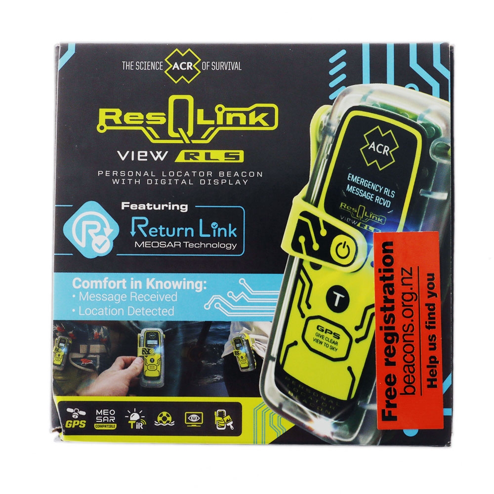 ACR ResQLink View 435 PLB with Rescue Link Service