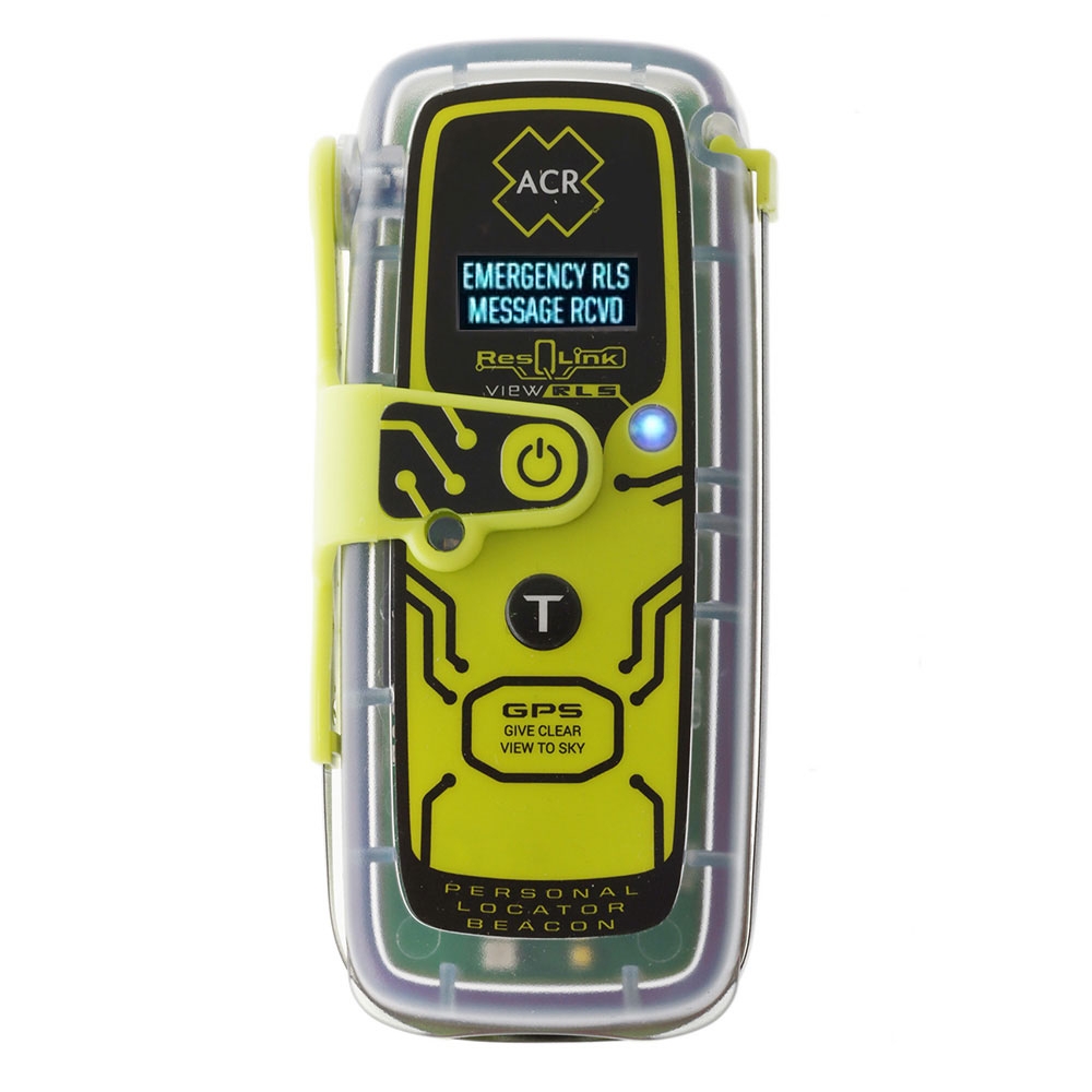 ACR ResQLink View 435 PLB with Rescue Link Service