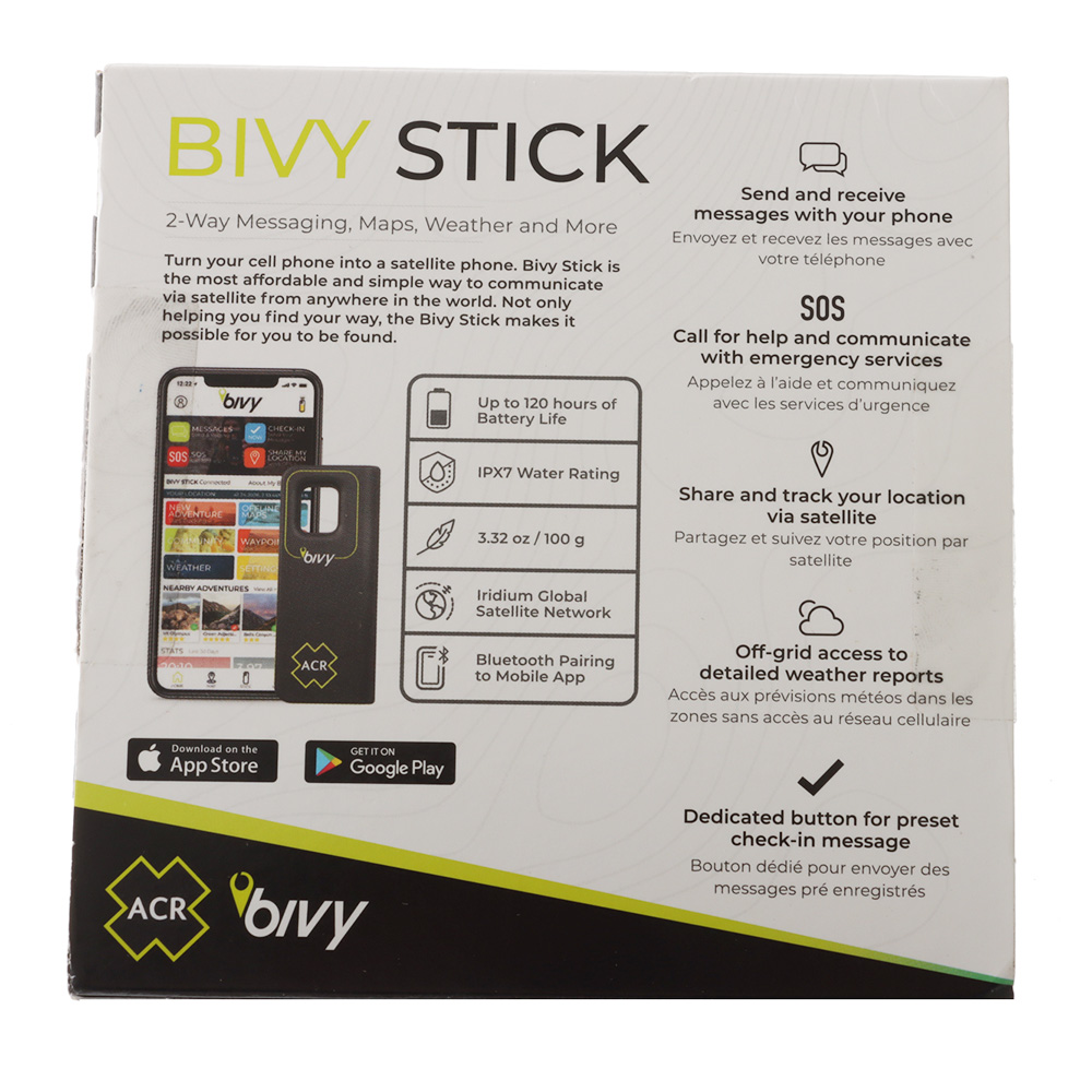 ACR Bivy Stick 2-Way Satellite Communicator