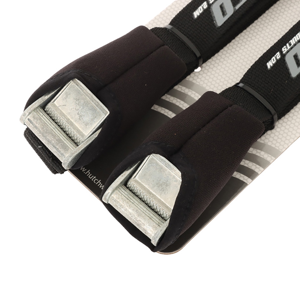 Wilco Super Grip Padded Camlock Tie-Down Straps - Pair 2m