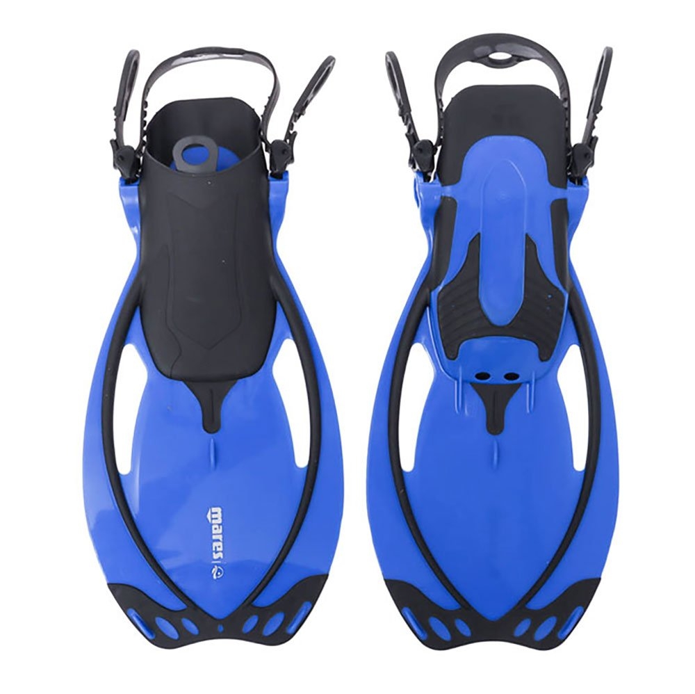 Mares Seahorse Allegra Kids Snorkel and Fins Set Blue S/M