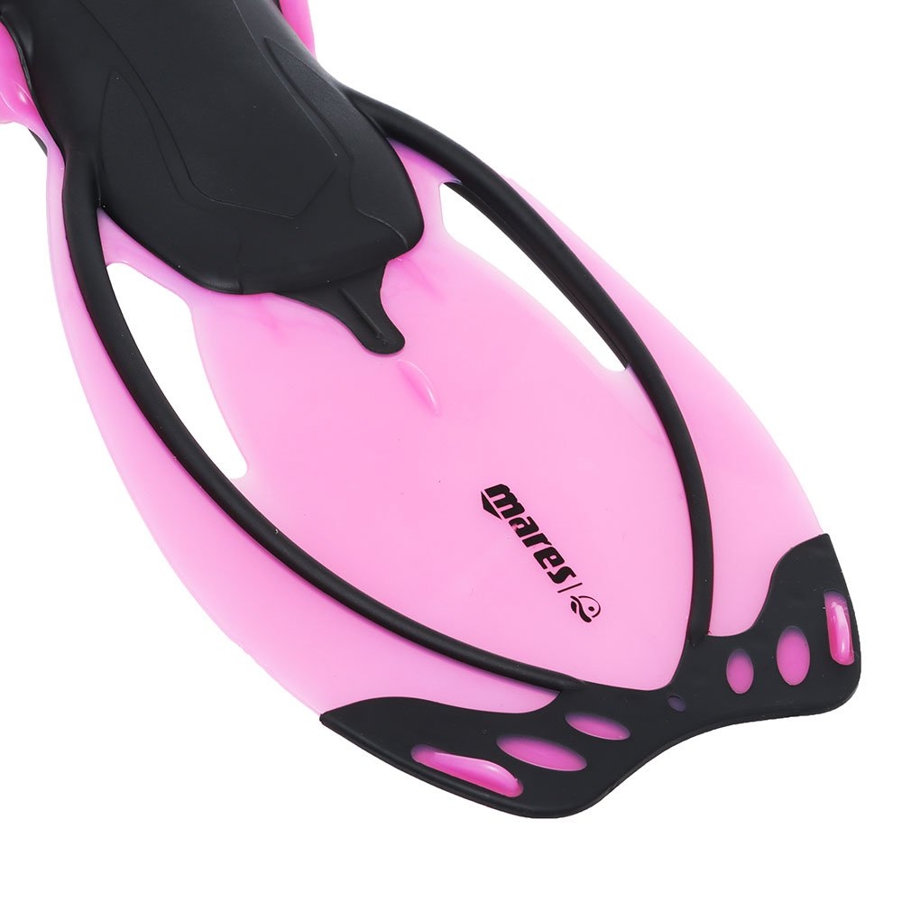 Mares Seahorse Allegra Kids Snorkel and Fins Set Pink L/XL