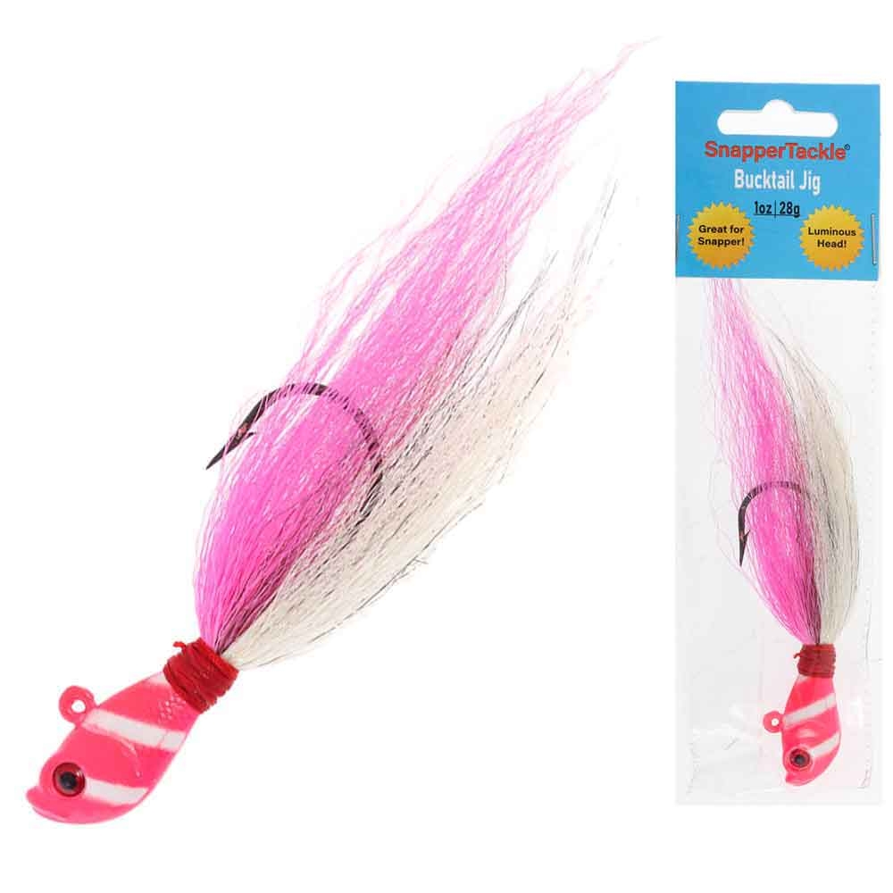 SnapperTackle Bucktail Jig 1/2oz Pink