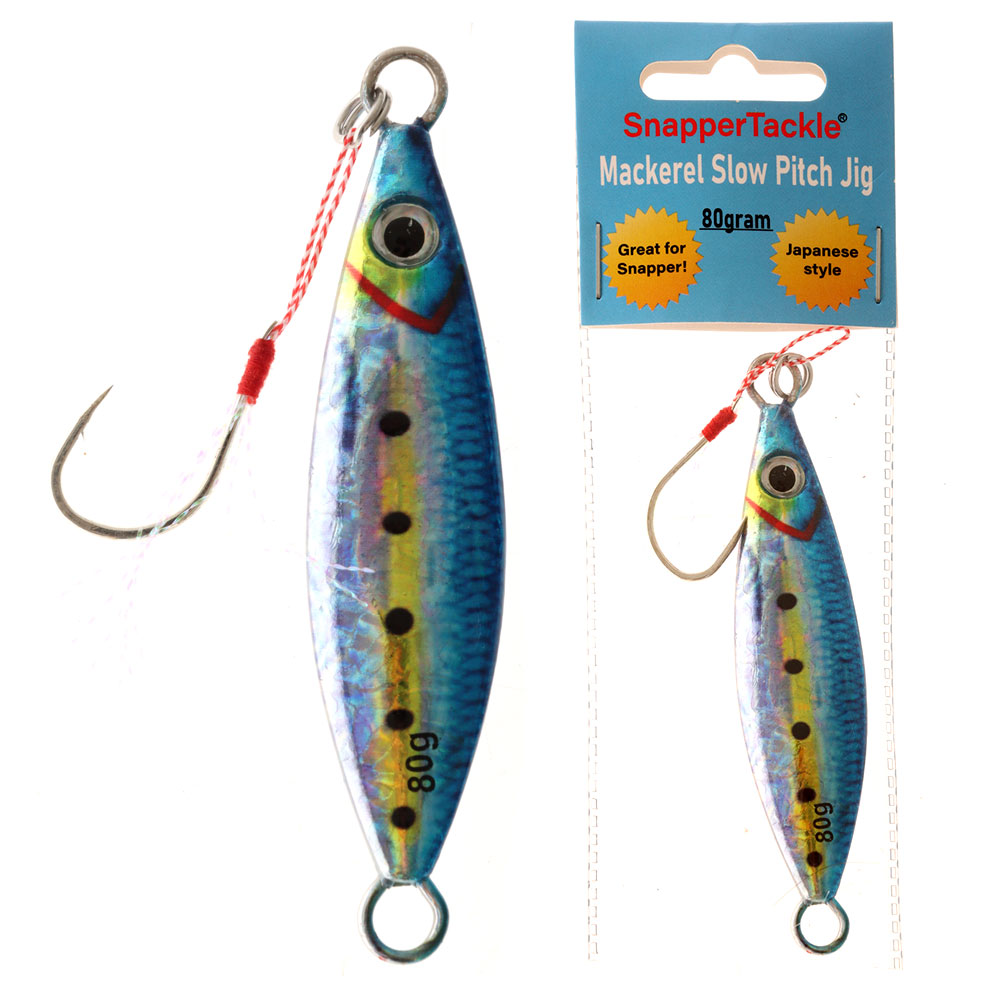 SnapperTackle Mackerel Slow Pitch Jig 80g
