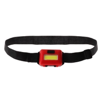 Mini COB LED Headlamp with Batteries 100 Lumens Red Thumbnail Mini COB LED Headlamp with Batteries 100 Lumens Red