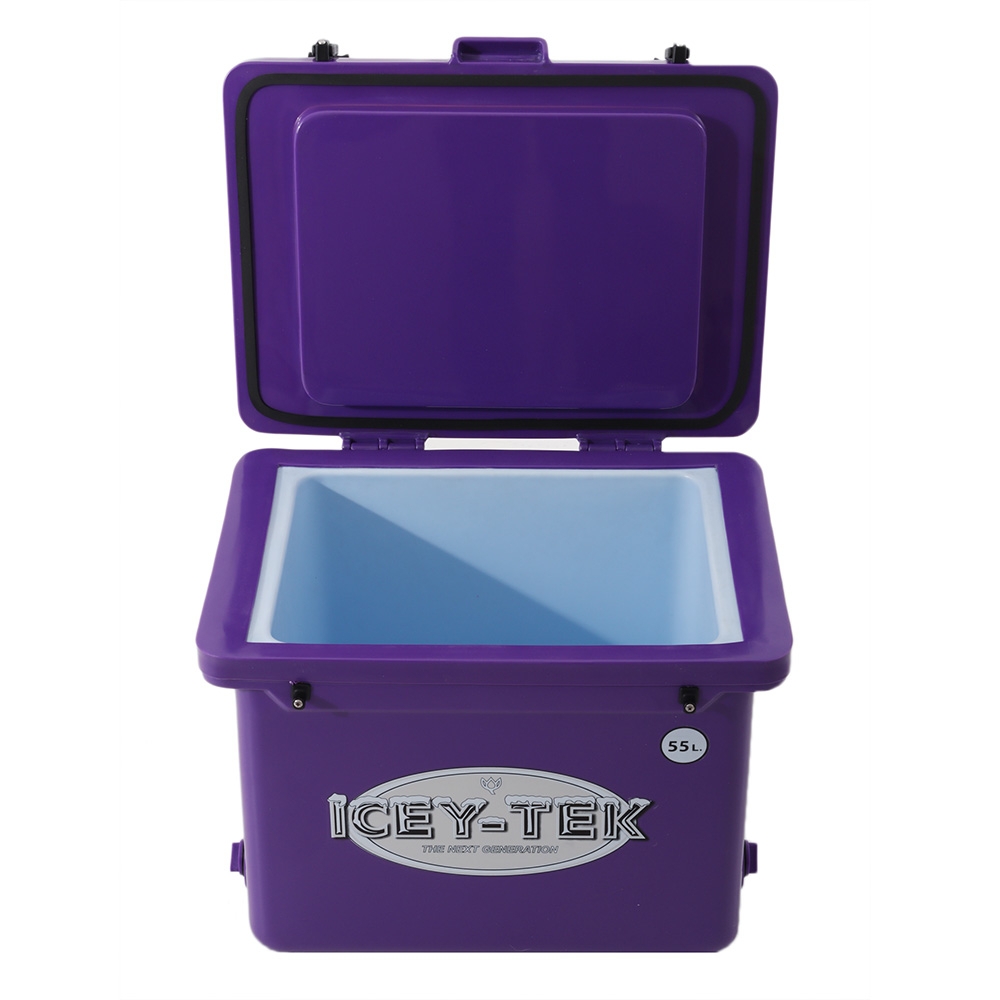 Icey-Tek Cube Chilly Bin 55L Purple