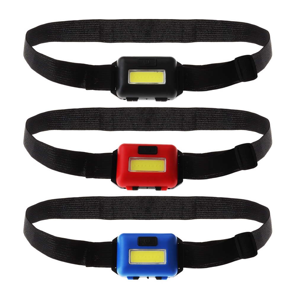 Mini COB LED Headlamp with Batteries 100 Lumens