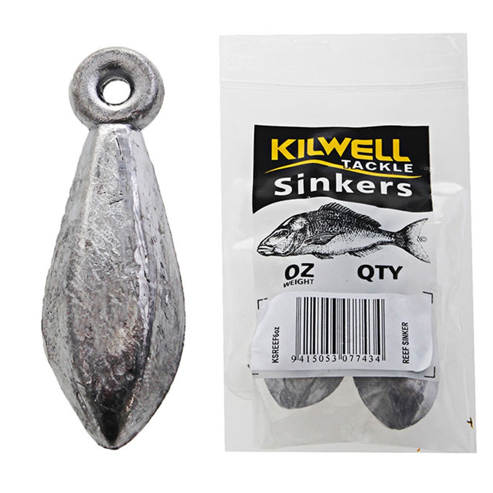 Kilwell Reef Sinker Bulk Pack 10oz Qty 5