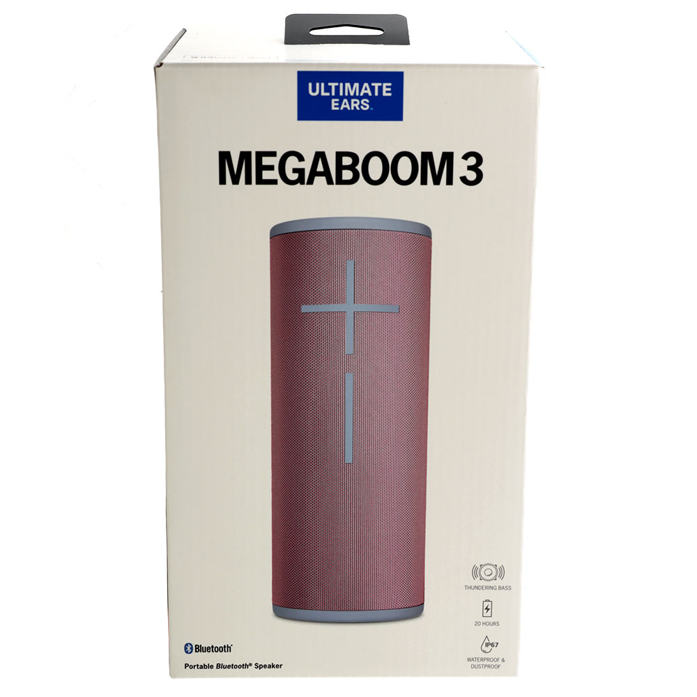 Ultimate Ears UE MEGABOOM 3 Waterproof Portable Bluetooth Speaker Peach